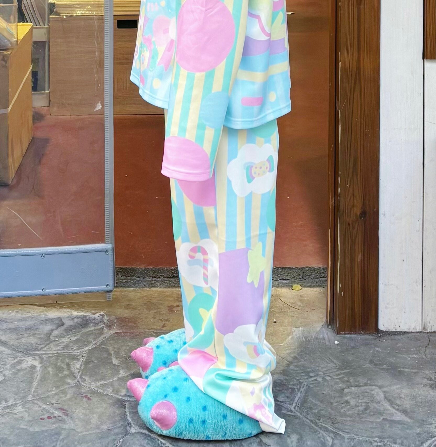 Rainbow Universe RUX - Pastel Decora Kei Two Piece Set set Rainbow Universe RUX