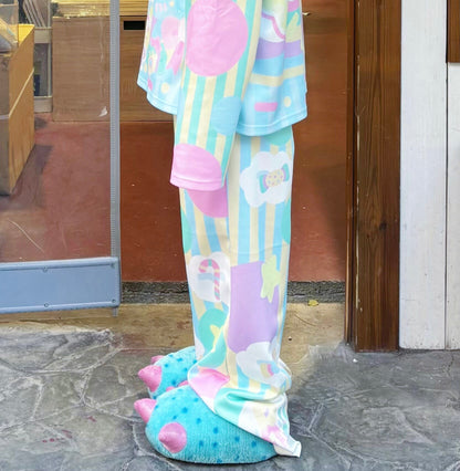 Rainbow Universe RUX - Pastel Decora Kei Two Piece Set set Rainbow Universe RUX