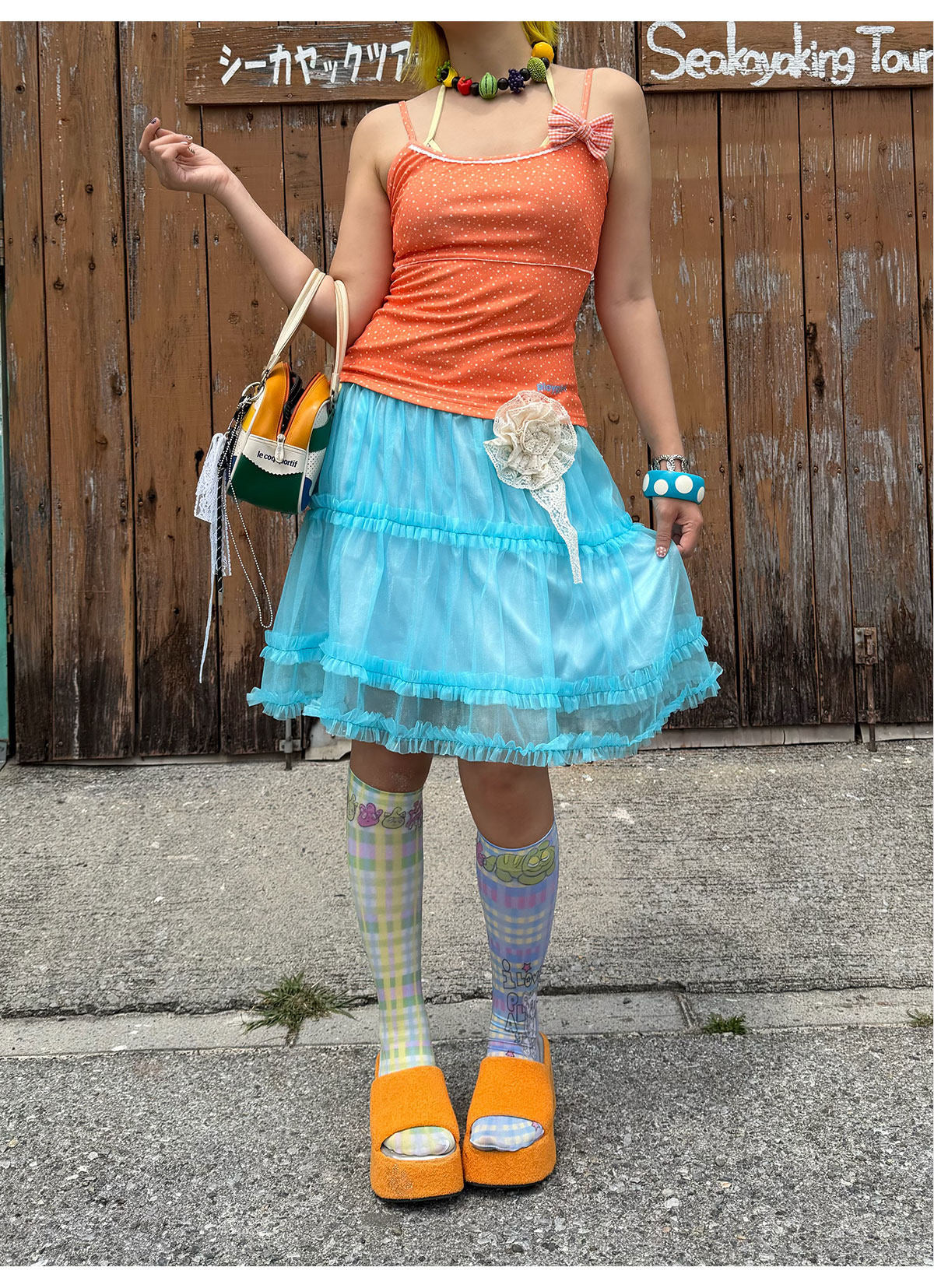 loveplayshop - Glitter Tulle Skirt with Lining skirt loveplay