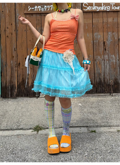 loveplayshop - Glitter Tulle Skirt with Lining skirt loveplay