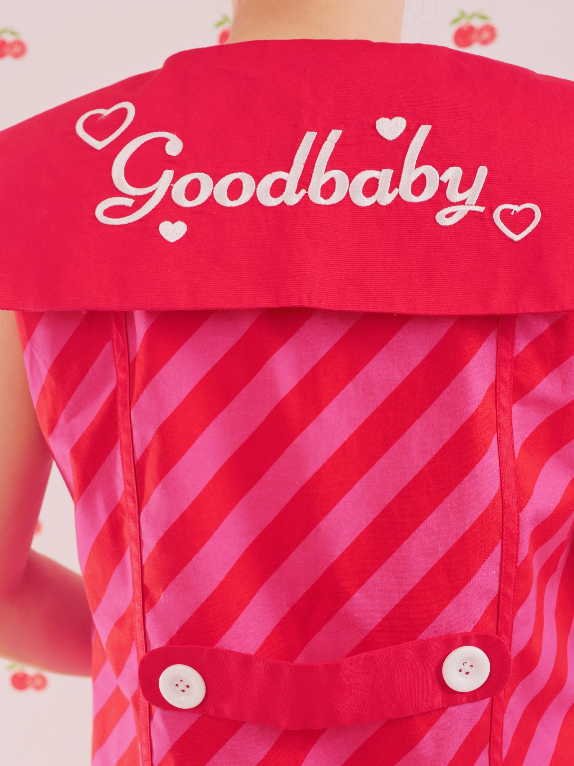 GOODBABY - Sailor Collar A-Line Dress dress goodbaby