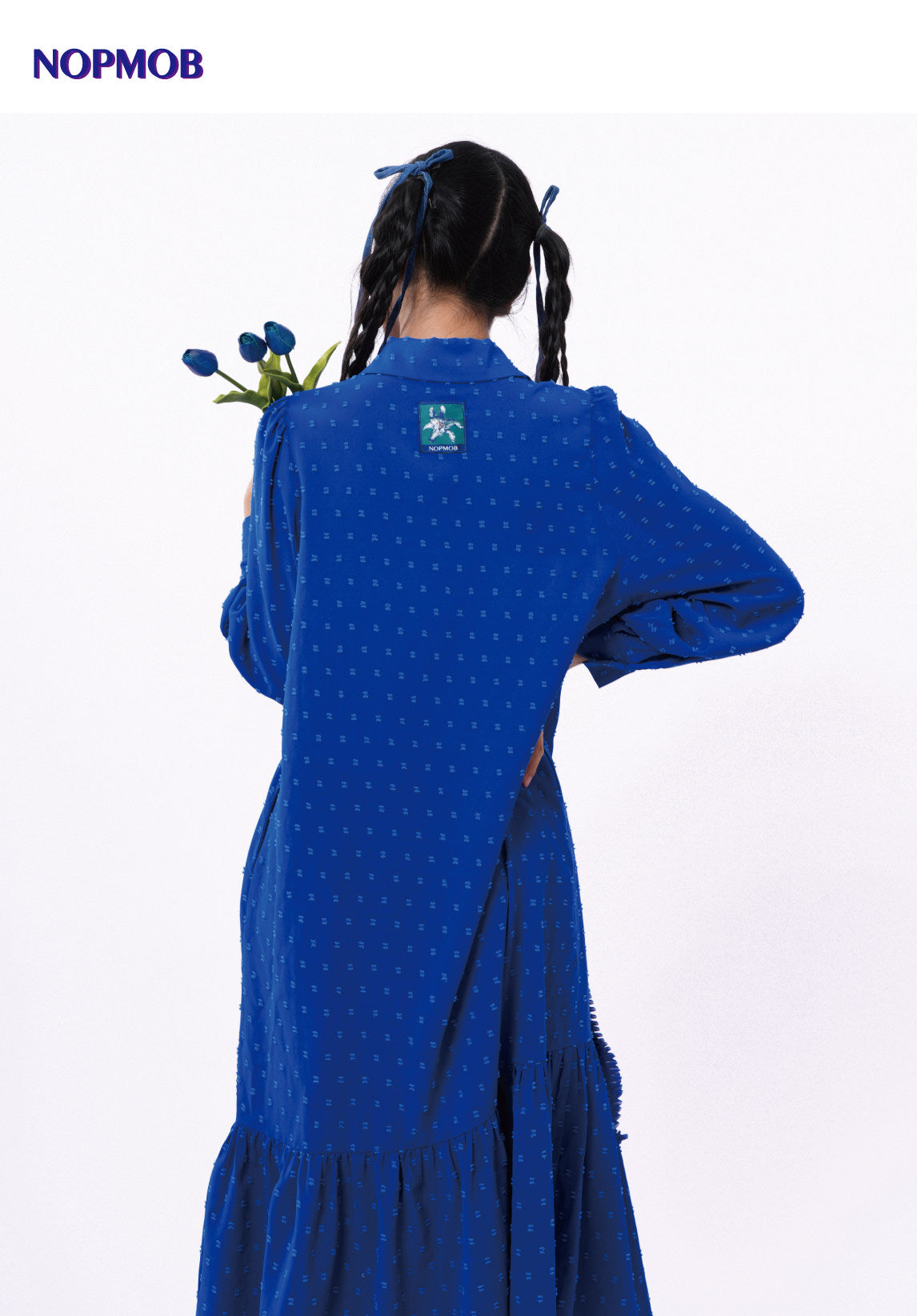 NOPMOB - Blue Butterfly Lace Dress dress NOPMOB