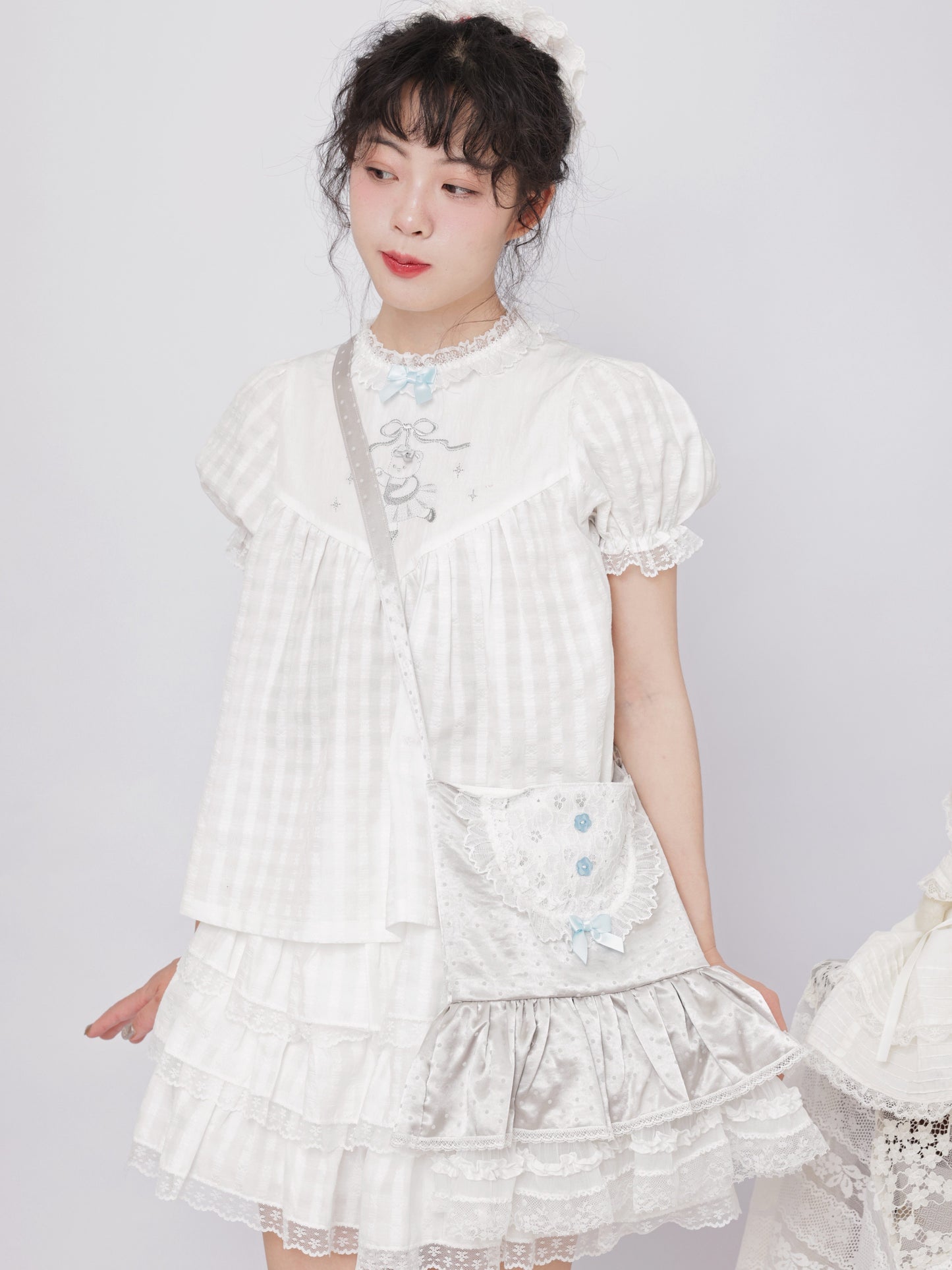 SemenCoicis - Ruffle Double Layer Skirt Bag bag SemenCoicis