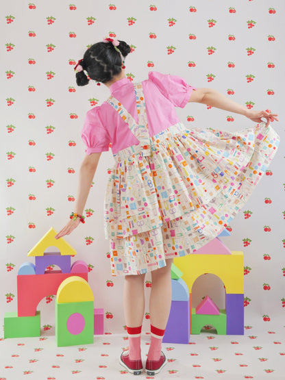 GOODBABY - Pastel Layered Puff Dress dress goodbaby