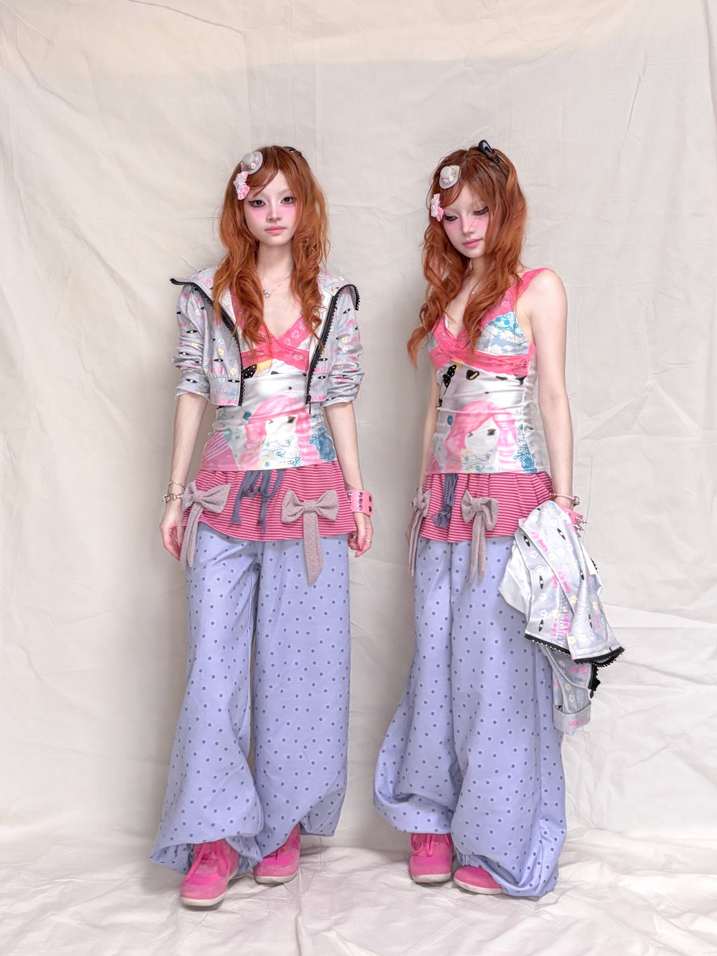 YJM with biubiu - Y2K Lace Cami Top camisole YJM with biubiu