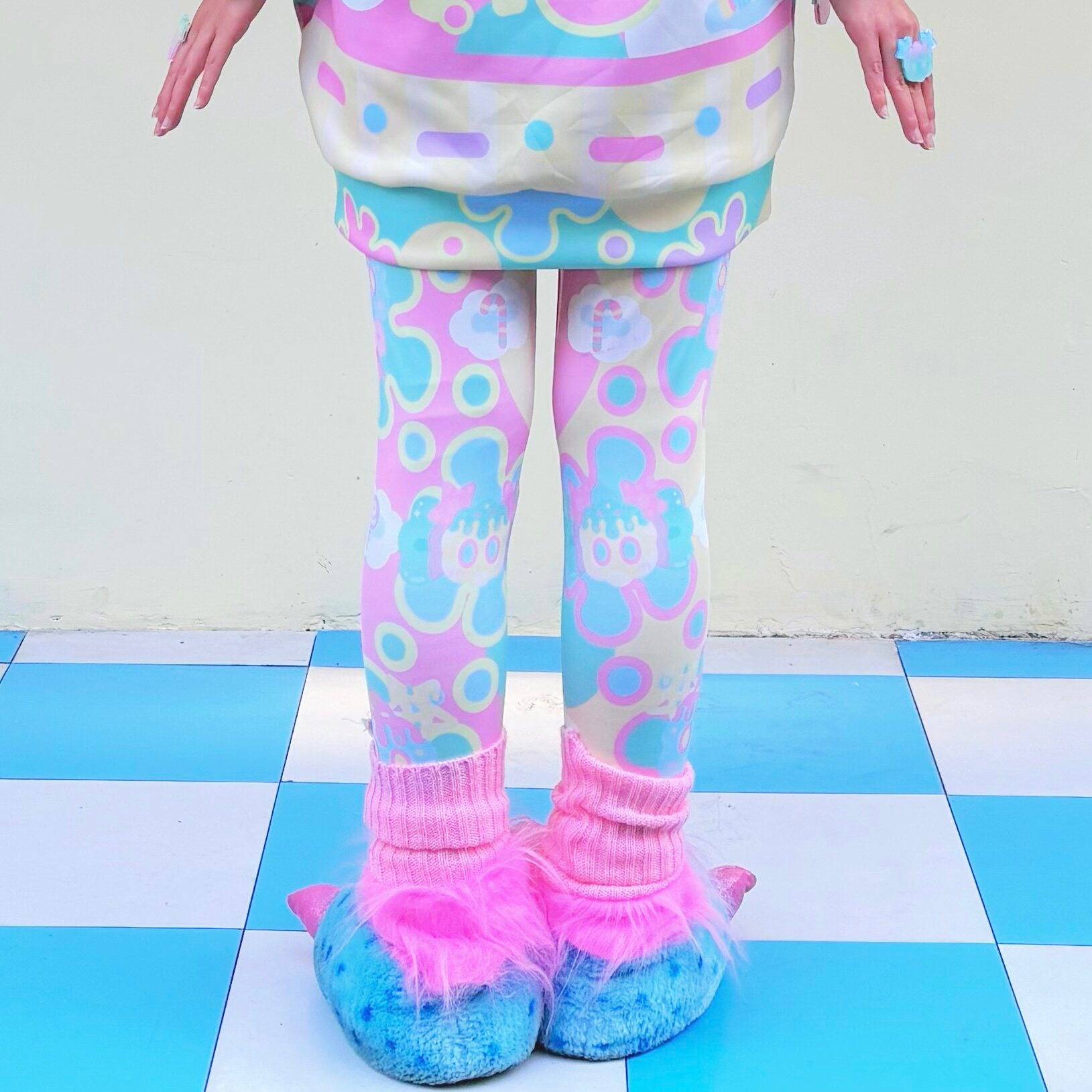 Rainbow Universe RUX - Candy Decora Kei Hoodie Set set Rainbow Universe RUX