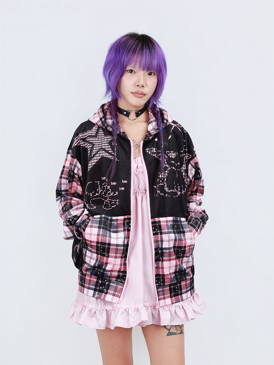 Nihon Kids - Decora Kei Cat Hoodie jacket NIHON KIDS