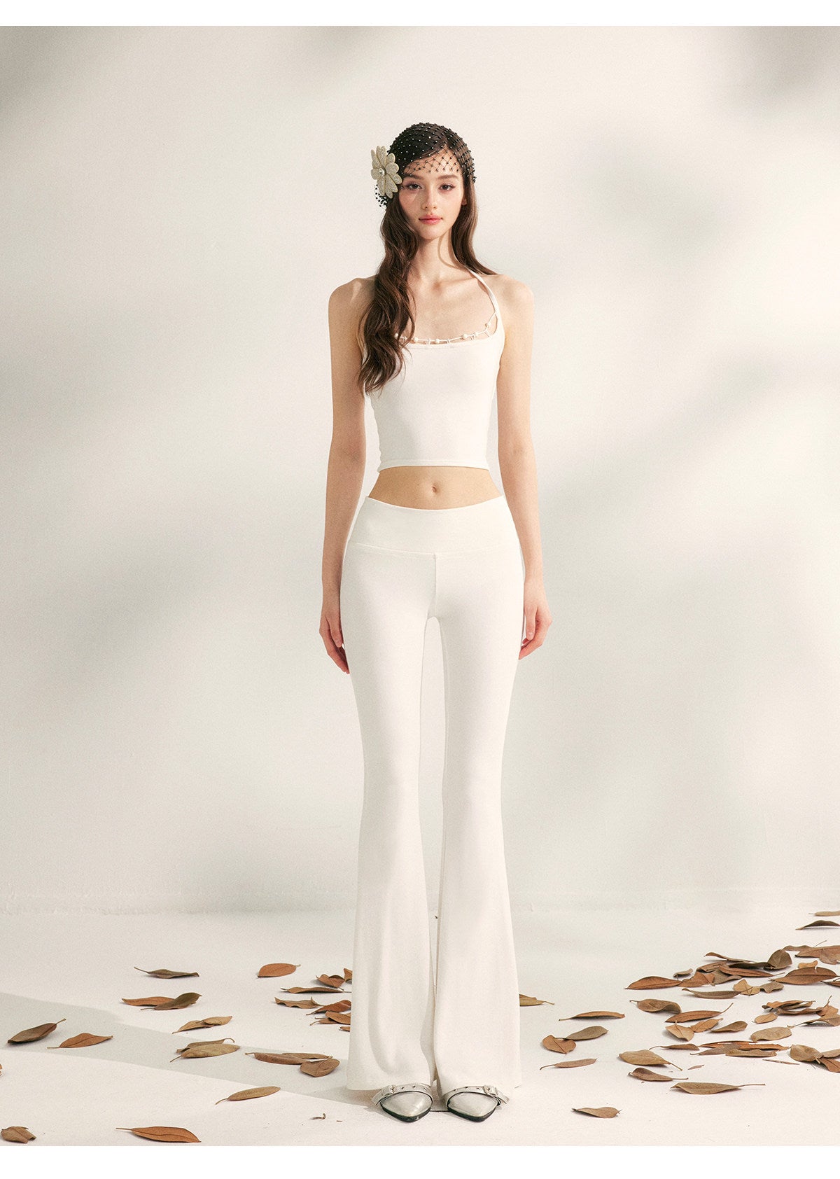 YZZI HE - Lazy Weekend Beaded Knit Two-Piece Set set YZZI HE