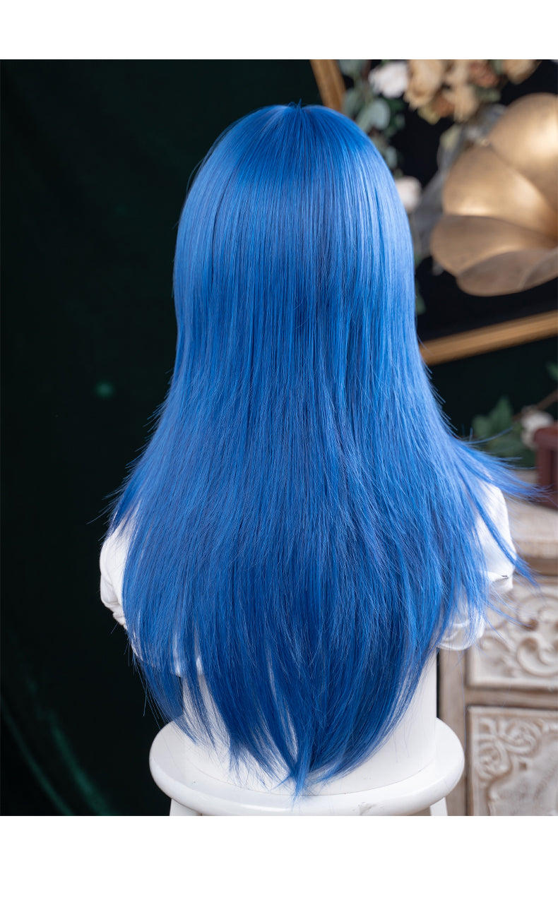 Alice Garden - Ultramarine Layered Long Wig JK Style Matte Straight Hair wig Alice Garden