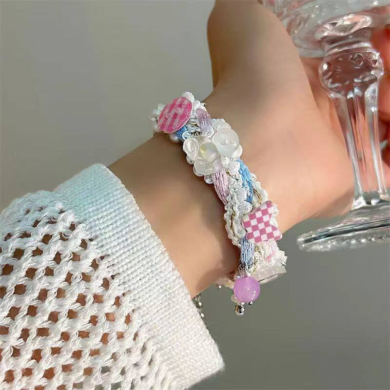 Kiwistore - Lace Bear Y2K Necklace Bracelet necklace kiwi store