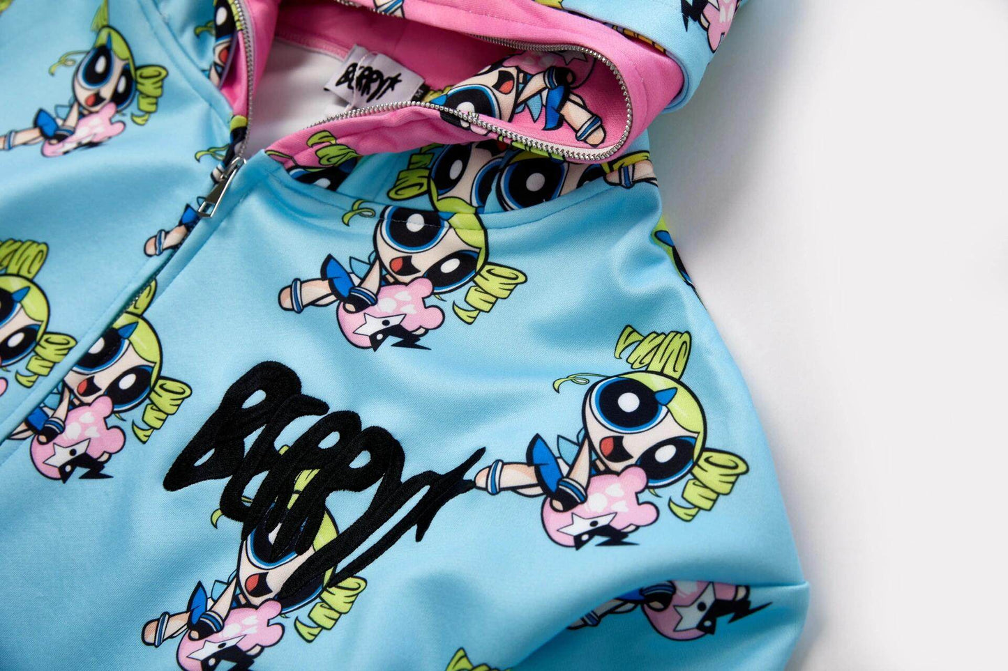 BlackBerry - Harajuku Pink Blue Hoodie Jacket jacket BlackBerry