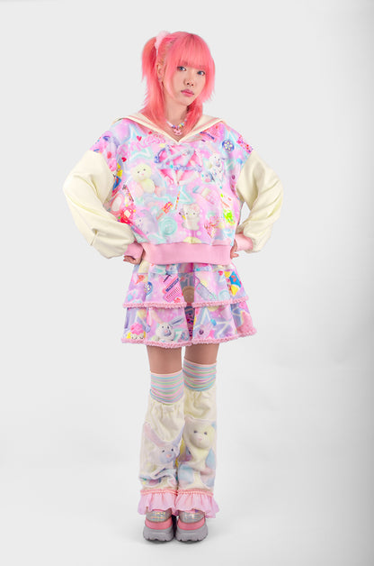NIHONKIDS - Y2K Decora Sailor Sweat Set set NIHON KIDS