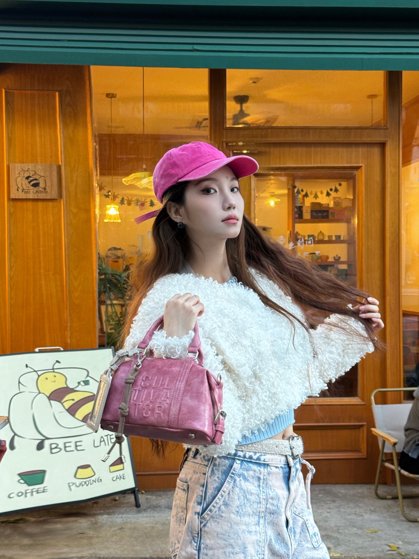 Cultivator - Vintage Colorblock Boston Shoulder Bag bag Cultivator