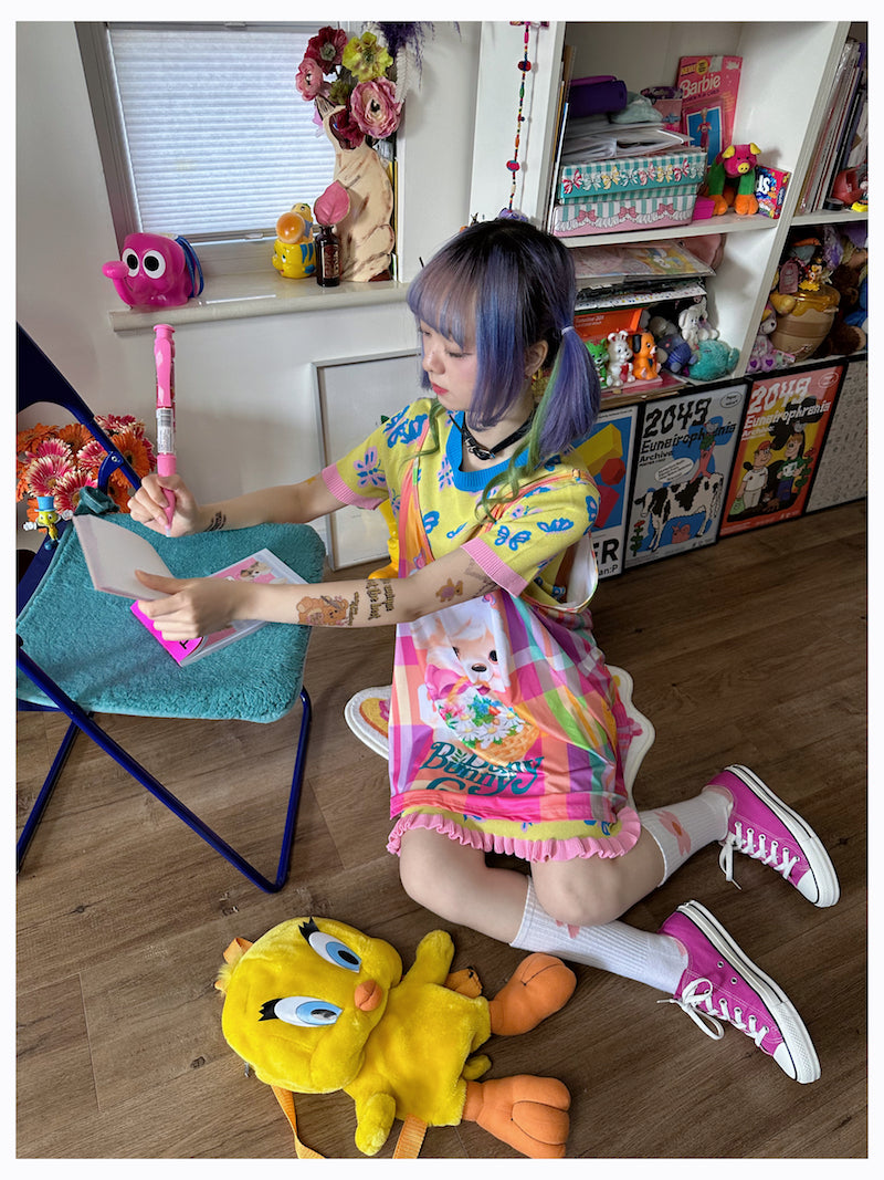 bunnybunnygun – Decora Kei Summer Tank Top tank top bunnybunnygun