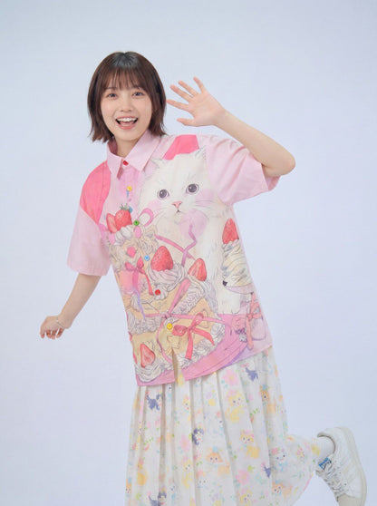 MeowMeow Bug - Vintage Print Vacation Shirt shirt MeowMeow Bug