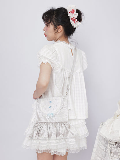 SemenCoicis - Bear Plaid Embroidered Shirt shirt SemenCoicis