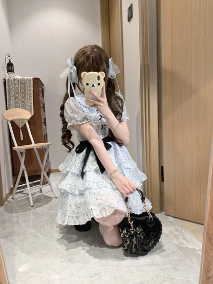 Blurred Bear - Polka Dot Princess Dress Land Decora