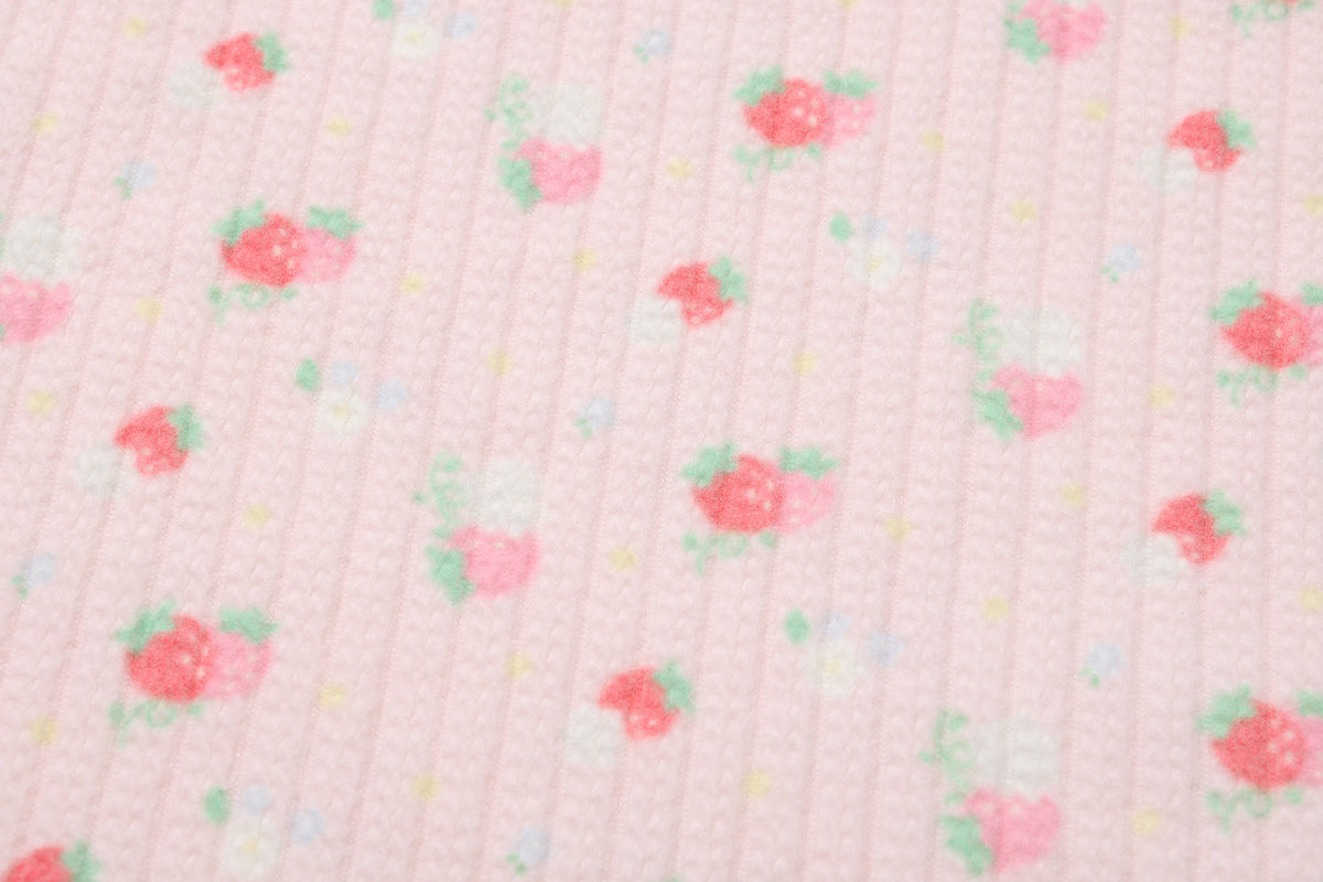 shishihshop Strawberry Frill Vest | Harajuku Layered Look Cotton Ruffle Tank Top vest shishihshop