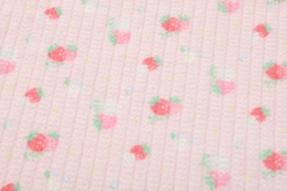 shishihshop Strawberry Frill Vest | Harajuku Layered Look Cotton Ruffle Tank Top vest shishihshop