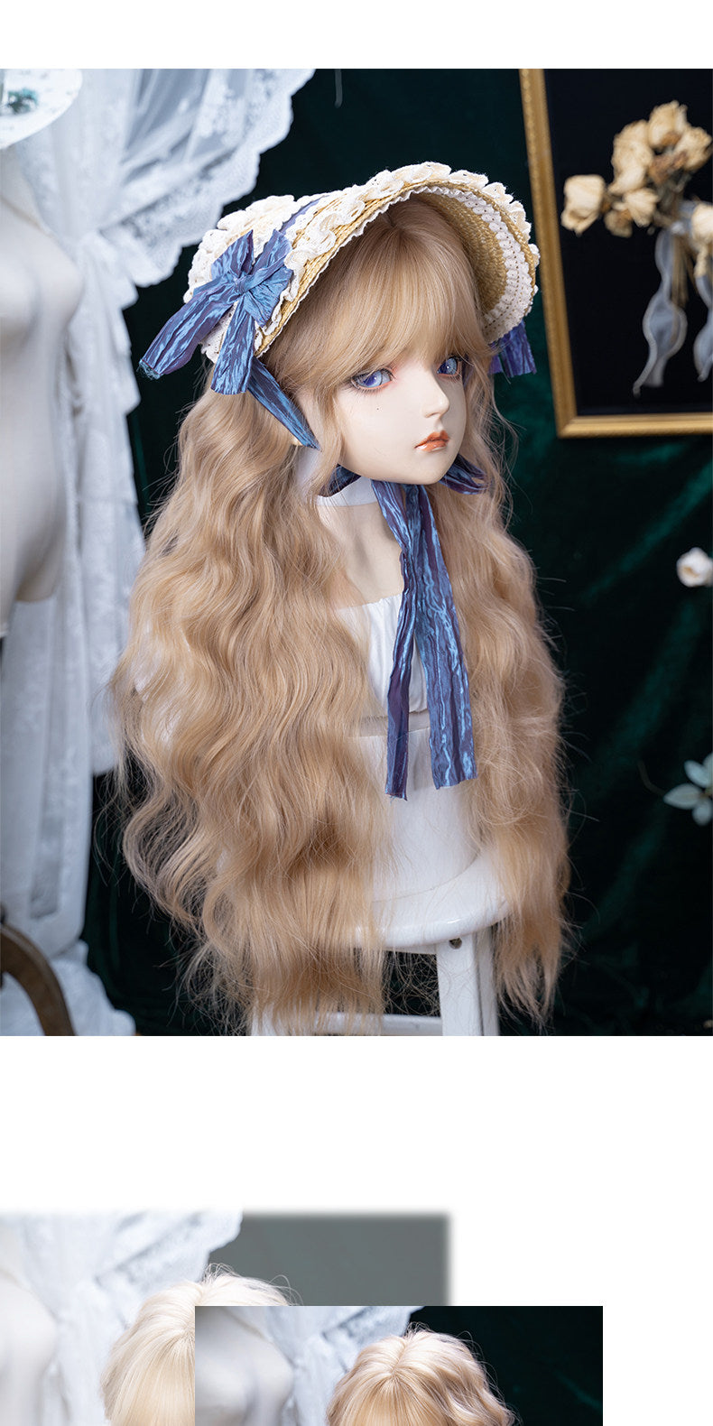 Alice Garden – Tea Blonde Curly Wig wig Alice Garden
