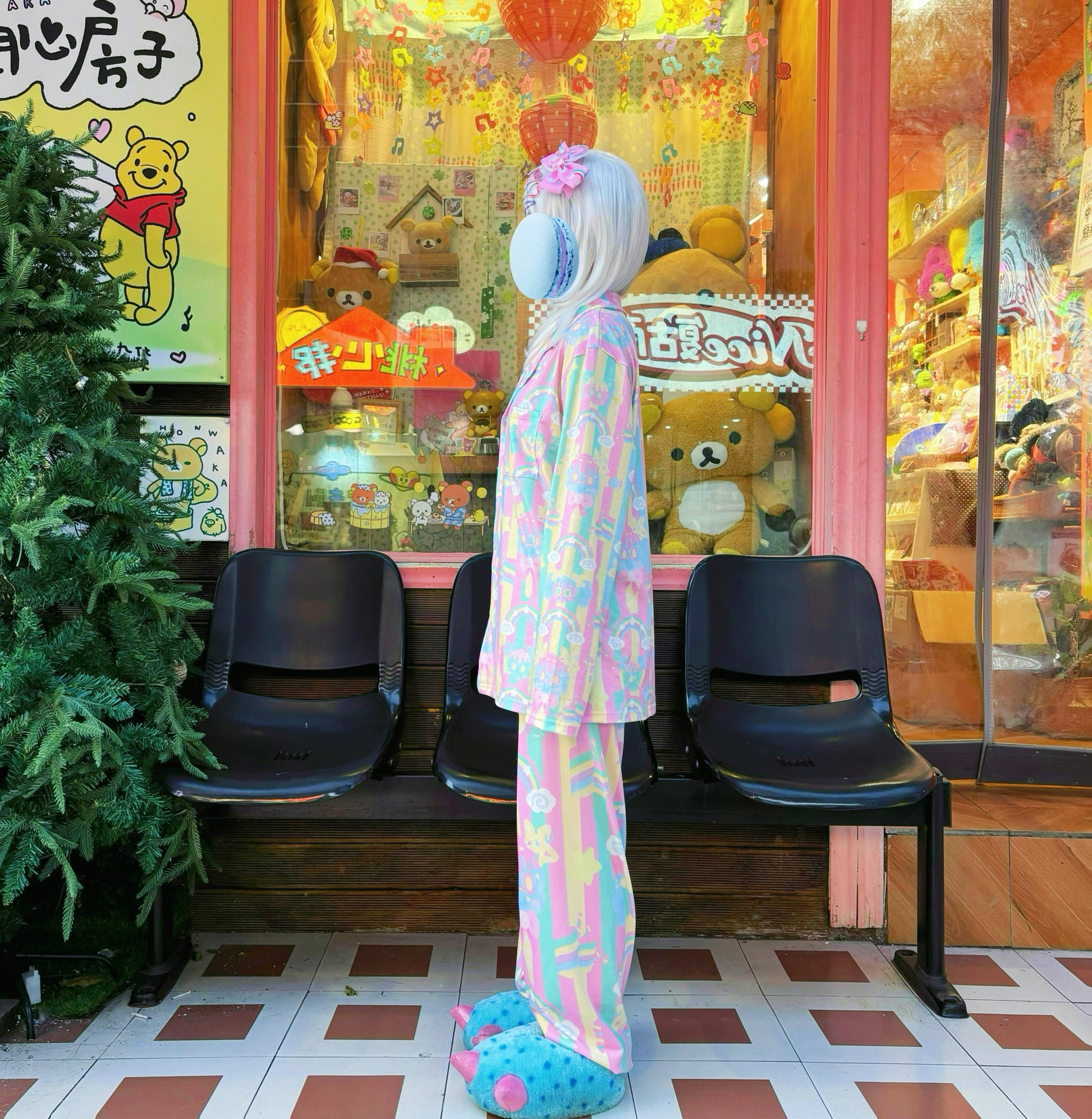 Rainbow Universe RUX - Decora Kei Pastel Lounge Set pajama Rainbow Universe RUX