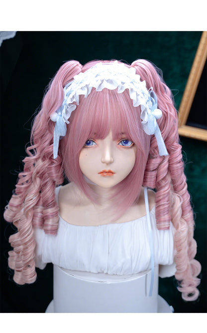 Alice Garden - Pink Gradient Twin Tail Wig wig Alice Garden