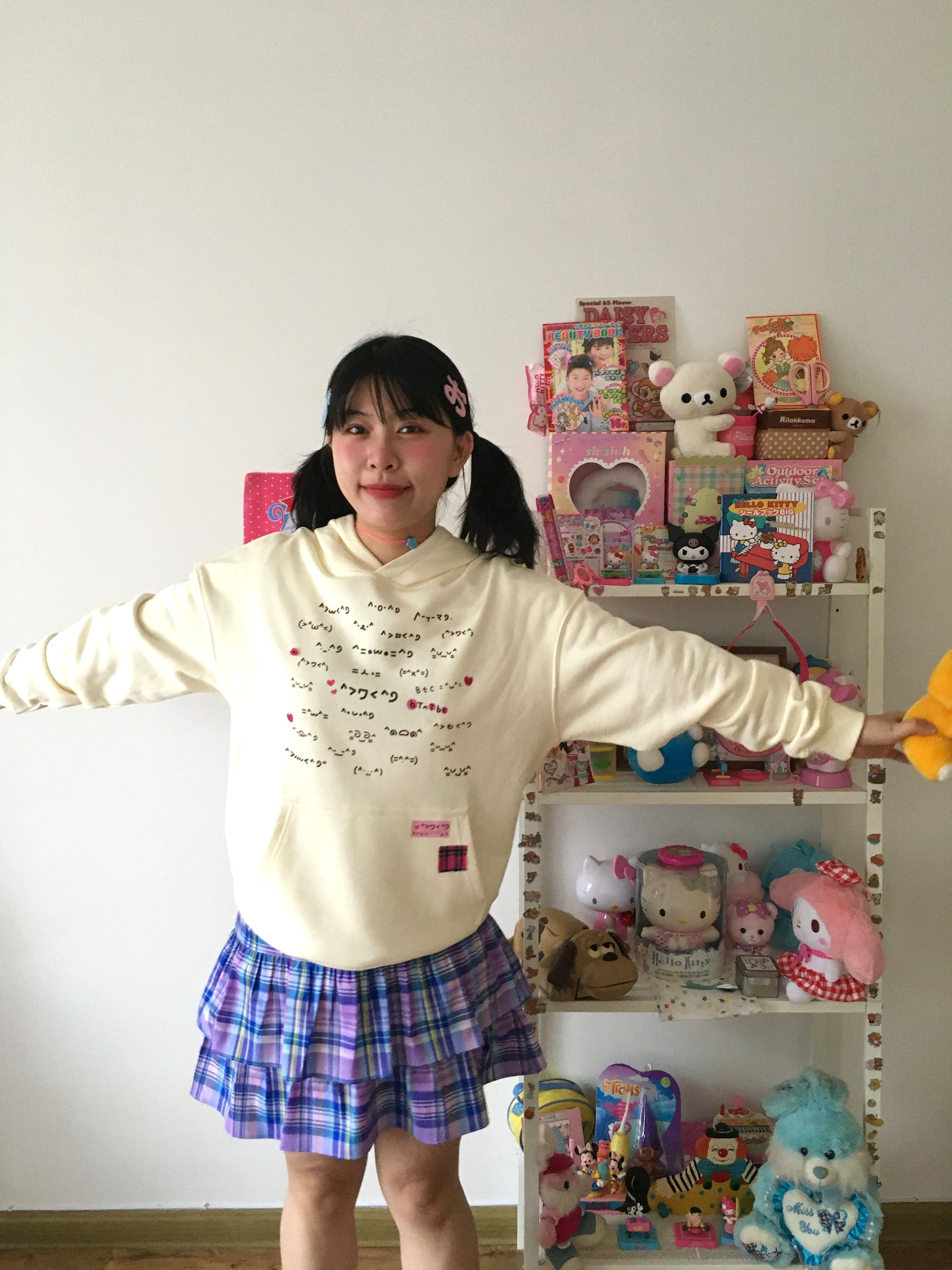 Bodytalk - Kawaii Y2K Layered Plaid Skirt skirt bodytalk