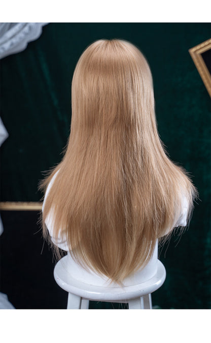 Alice Garden – Chestnut Brown Long Wig wig Alice Garden