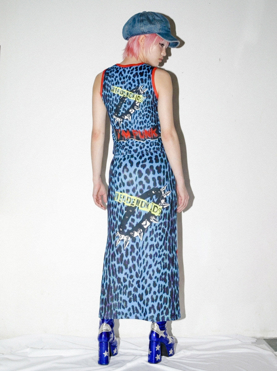 DeadEndKids - Cute Graphic A-Line Skirt skirt DeadEndKids