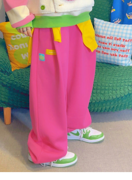 KURIOSITAET - Hot Pink Decora Sweatpants pants KURIOSITAET
