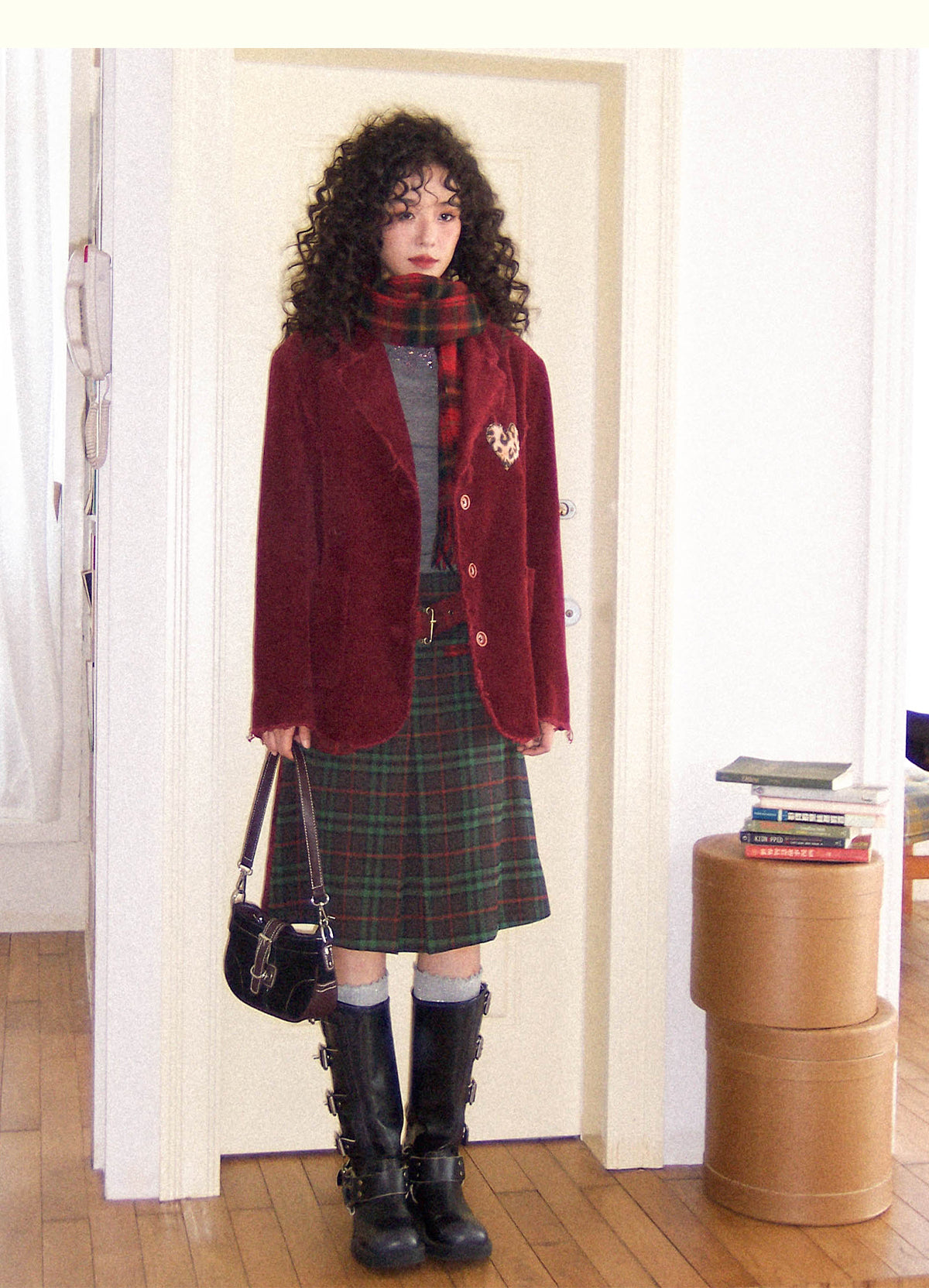 Chemical Girl - Vintage Corduroy Embroidered Blazer Jacket jacket chemical girl