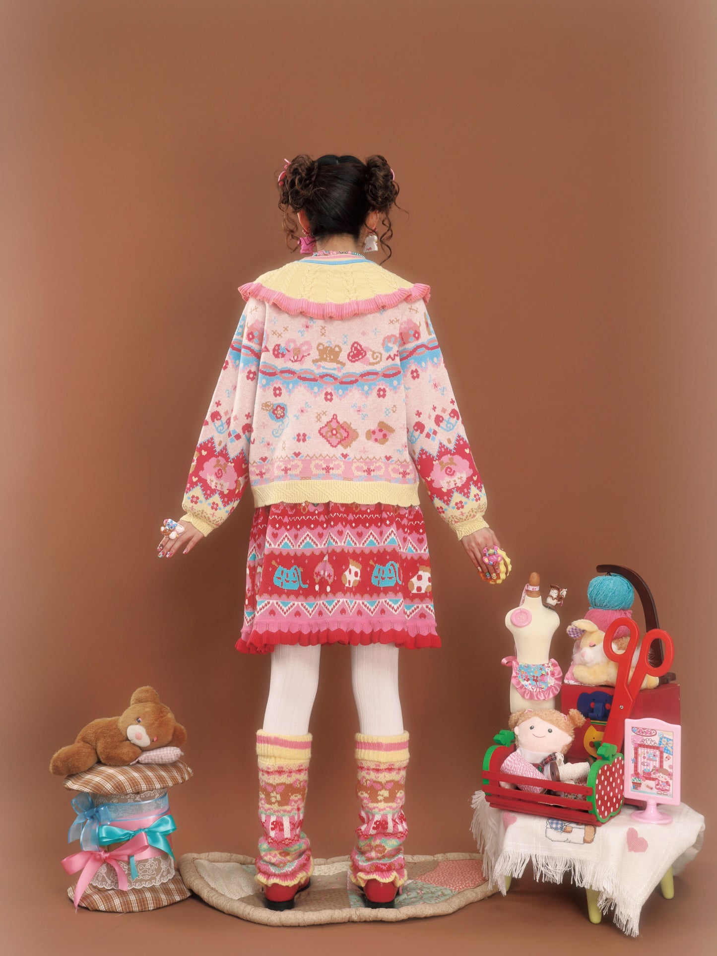 LutraJump - Decora Cable Knit Sweater sweater Lutra Jump