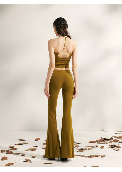 YZZI HE - Lazy Weekend Beaded Knit Two-Piece Set set YZZI HE