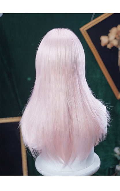 Alice Garden – Strawberry Pink Long Wig wig Alice Garden