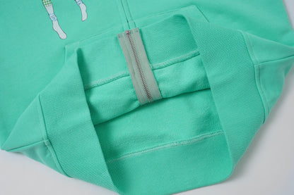 BlackBerry - Mint Green Y2K Two-Piece Skirt Set set BlackBerry