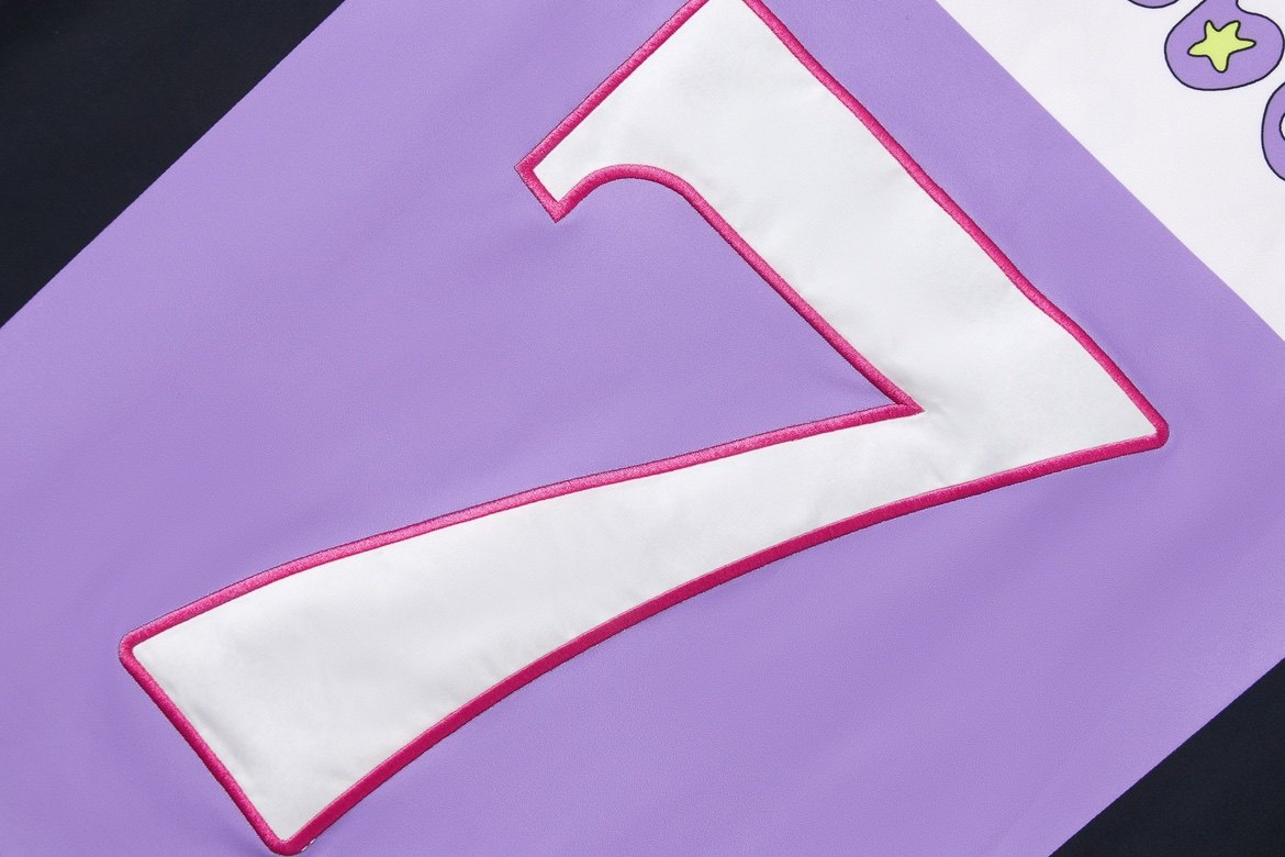 BlackBerry - Decora Kei Anime Jersey shirt BlackBerry
