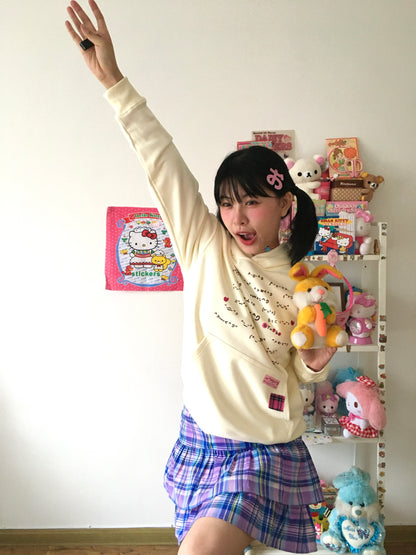 Bodytalk - Kawaii Y2K Layered Plaid Skirt skirt bodytalk