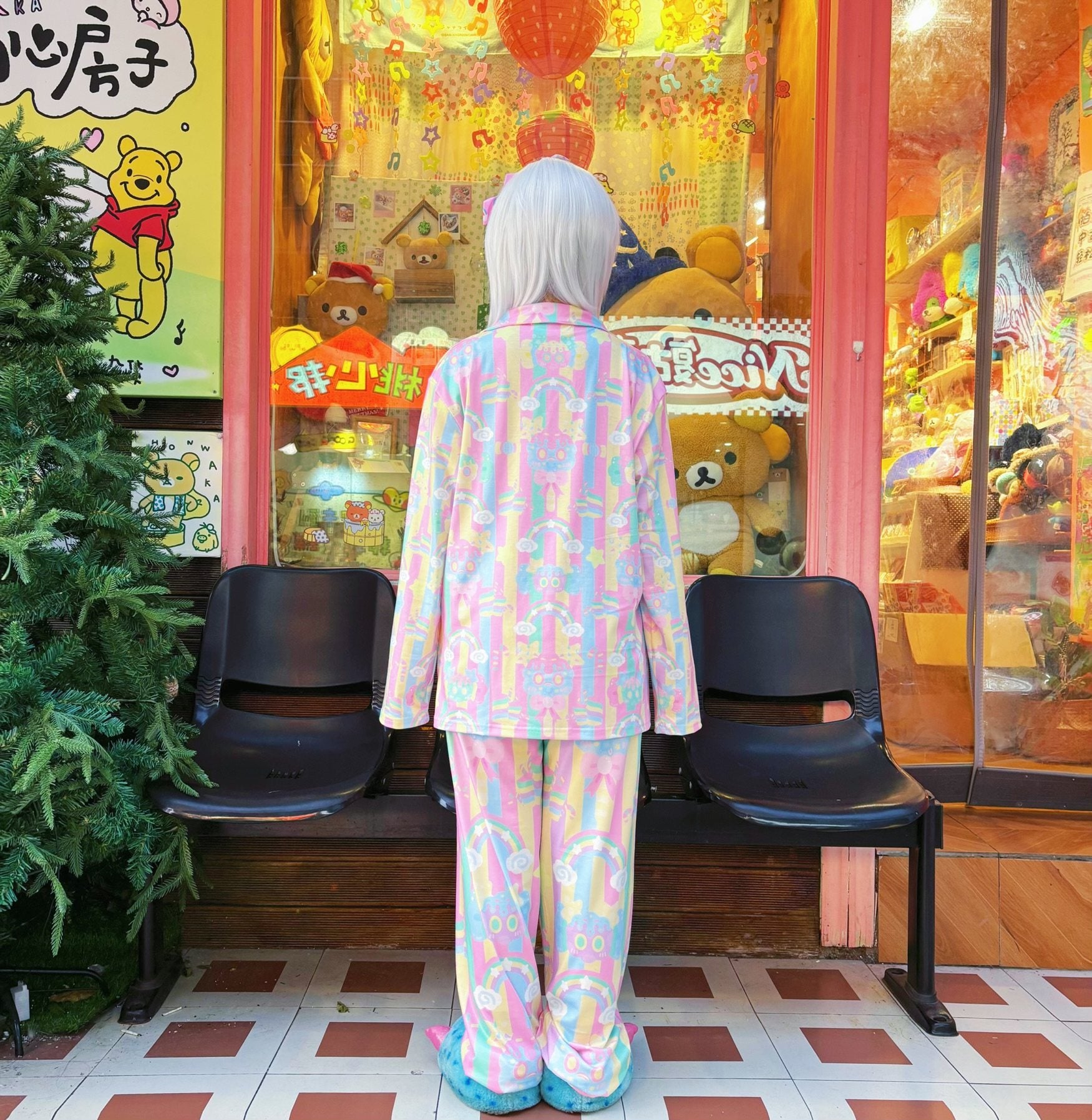 Rainbow Universe RUX - Decora Kei Pastel Lounge Set pajama Rainbow Universe RUX