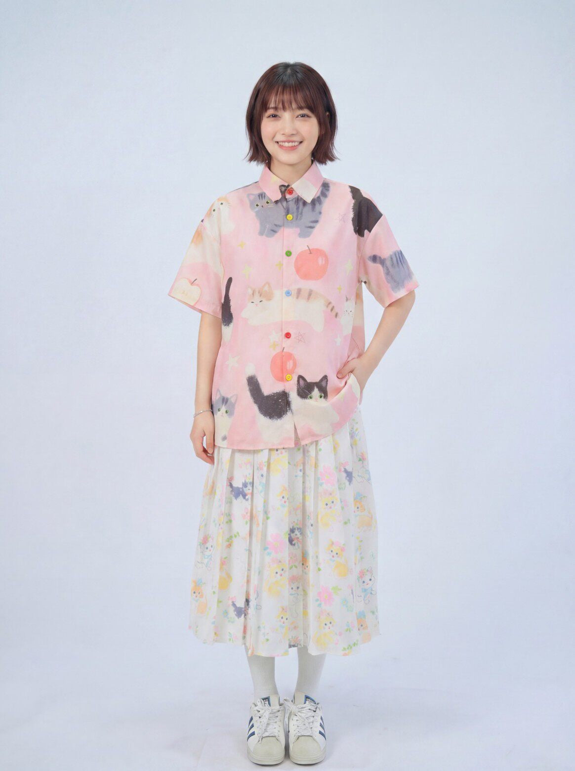 MeowMeow Bug - Vintage Print Vacation Shirt shirt MeowMeow Bug