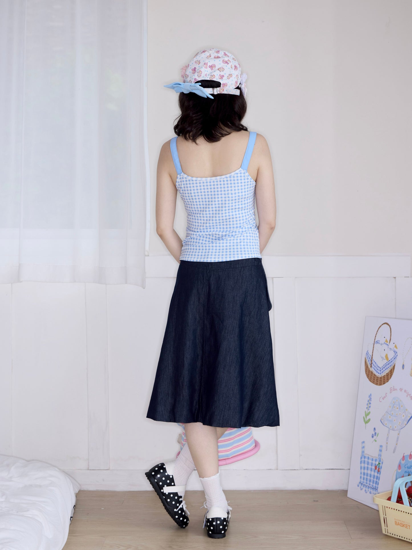 Robootoo - Cute Artist Print Tee & Slim Cami camisole Robootoo