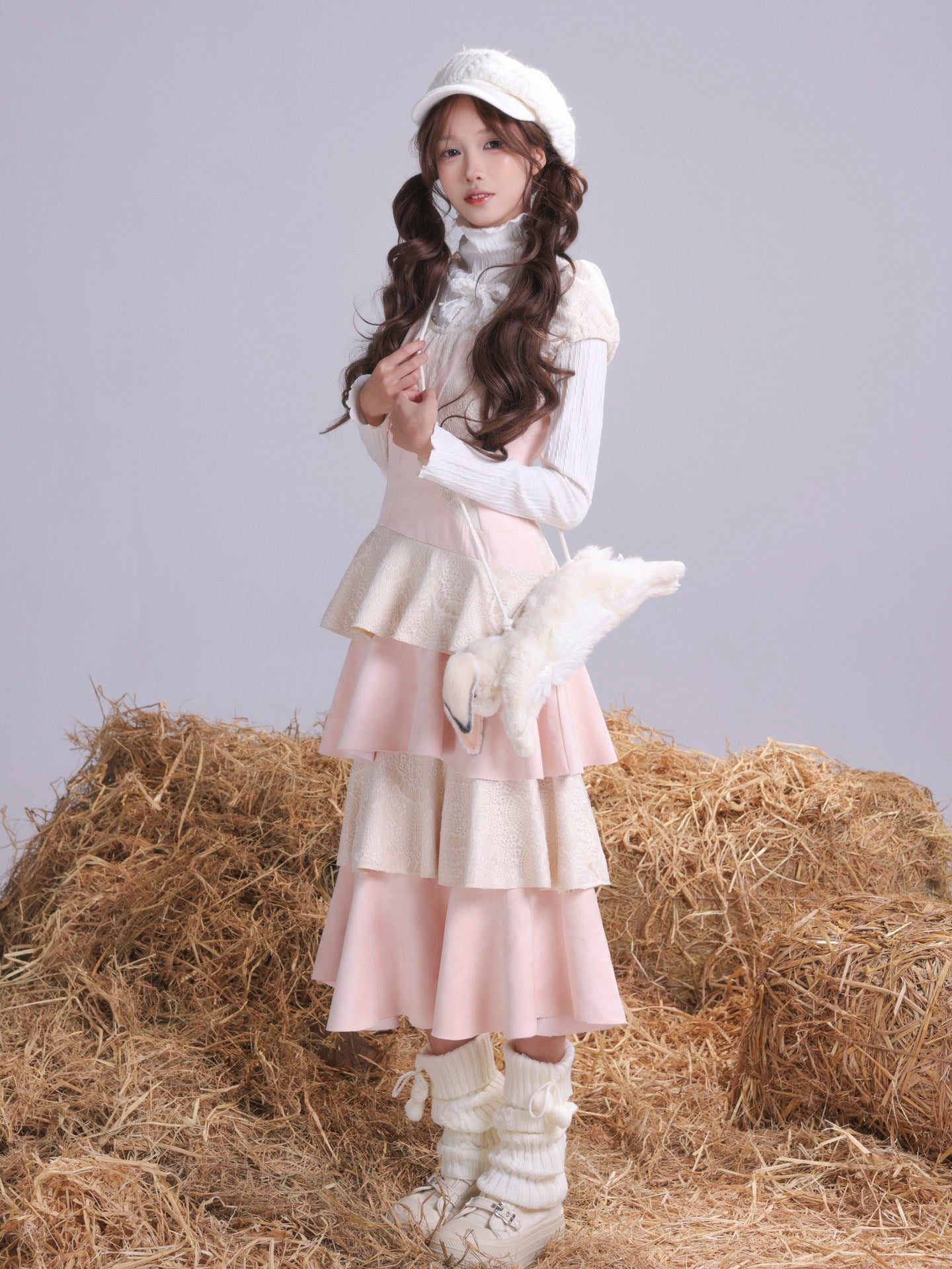 Rose Island - Girly Kei Lace Patchwork Dress dress Rose island