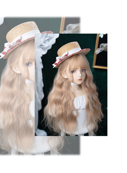 Alice Garden – Sandy Gold Curly Wig wig Alice Garden
