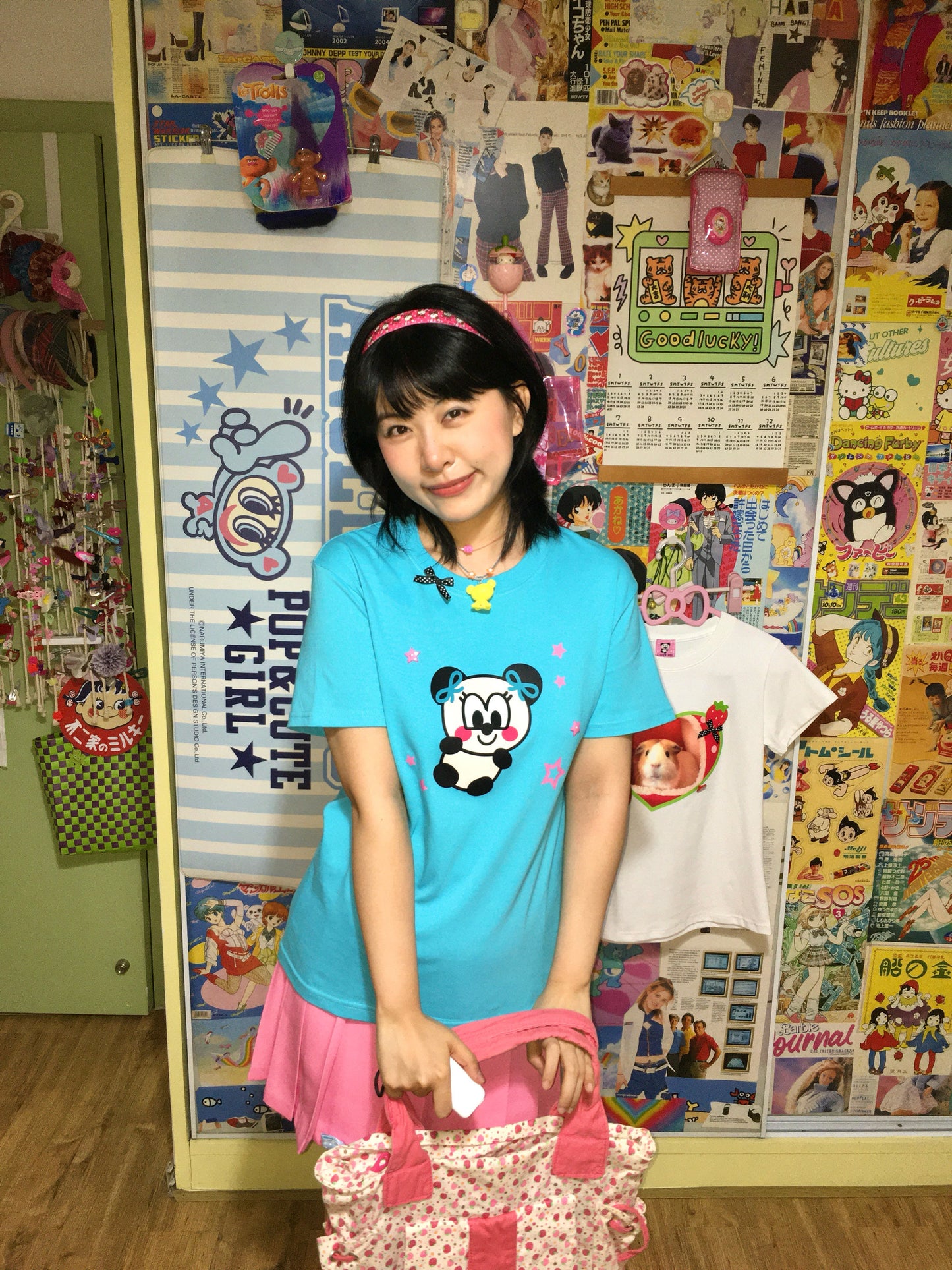 Bodytalk - Panda Graphic T-Shirt | Kawaii 90s Retro Harajuku Style Tee tee bodytalk
