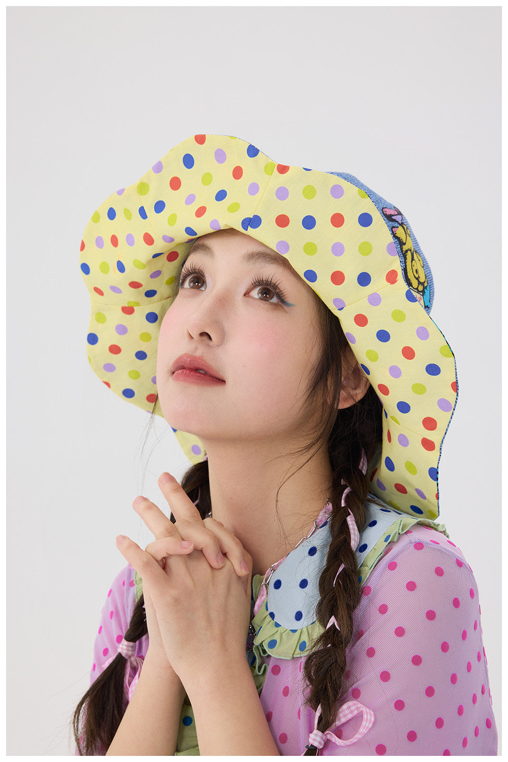 tntntutu - Blue Bear Reversible Sun Hat hat tntntutu
