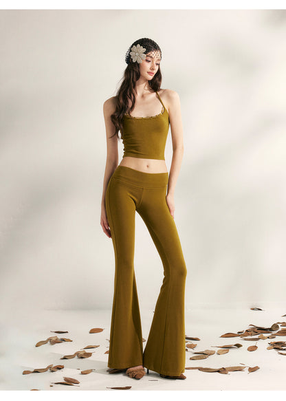 YZZI HE - Lazy Weekend Beaded Knit Two-Piece Set set YZZI HE
