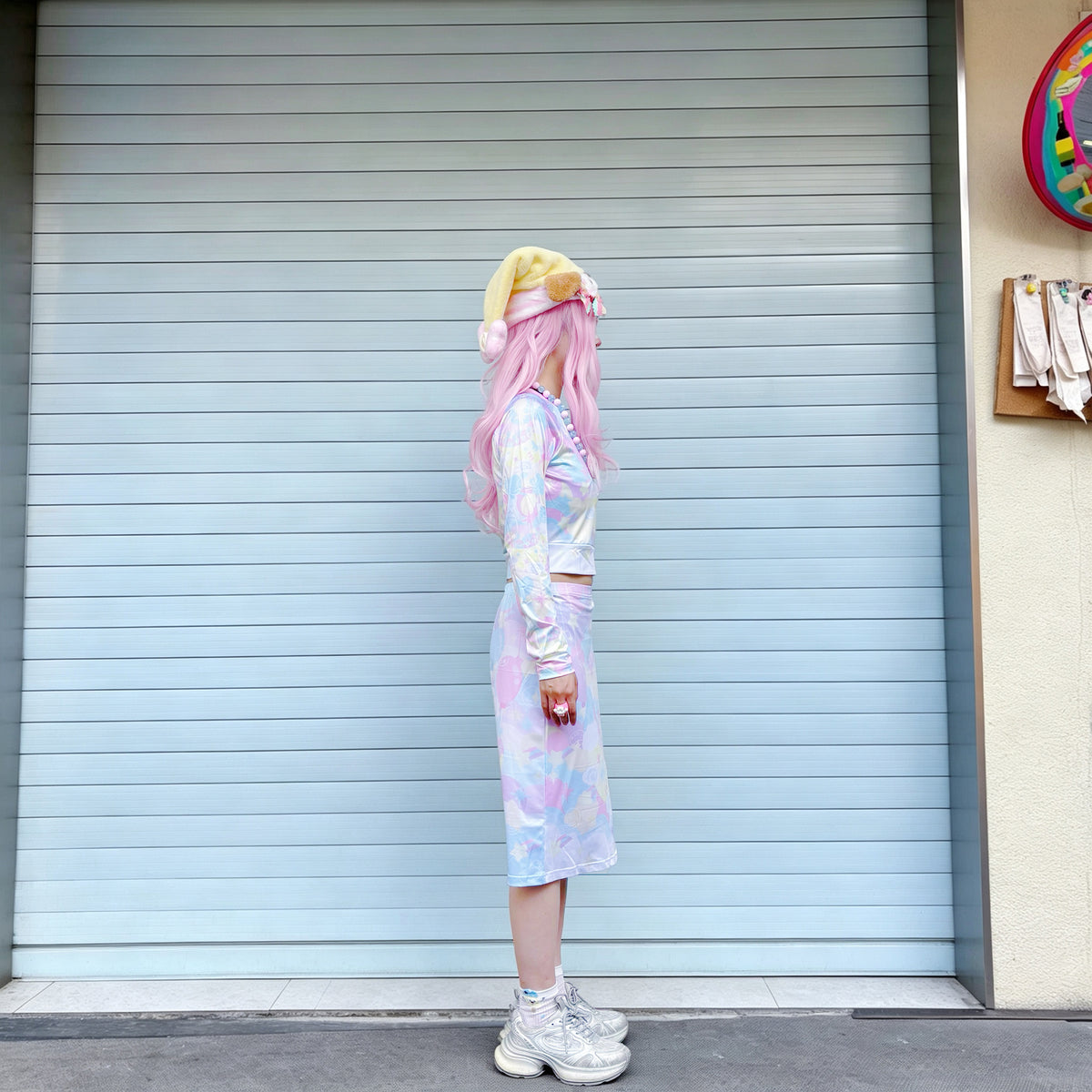 Rainbow Universe RUX - Pastel Decora Long Sleeve Skirt Set set Rainbow Universe RUX