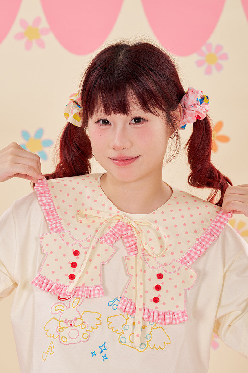 NIKKOU 小衣服花边假领子三款 百搭可爱 collar Nikkou home