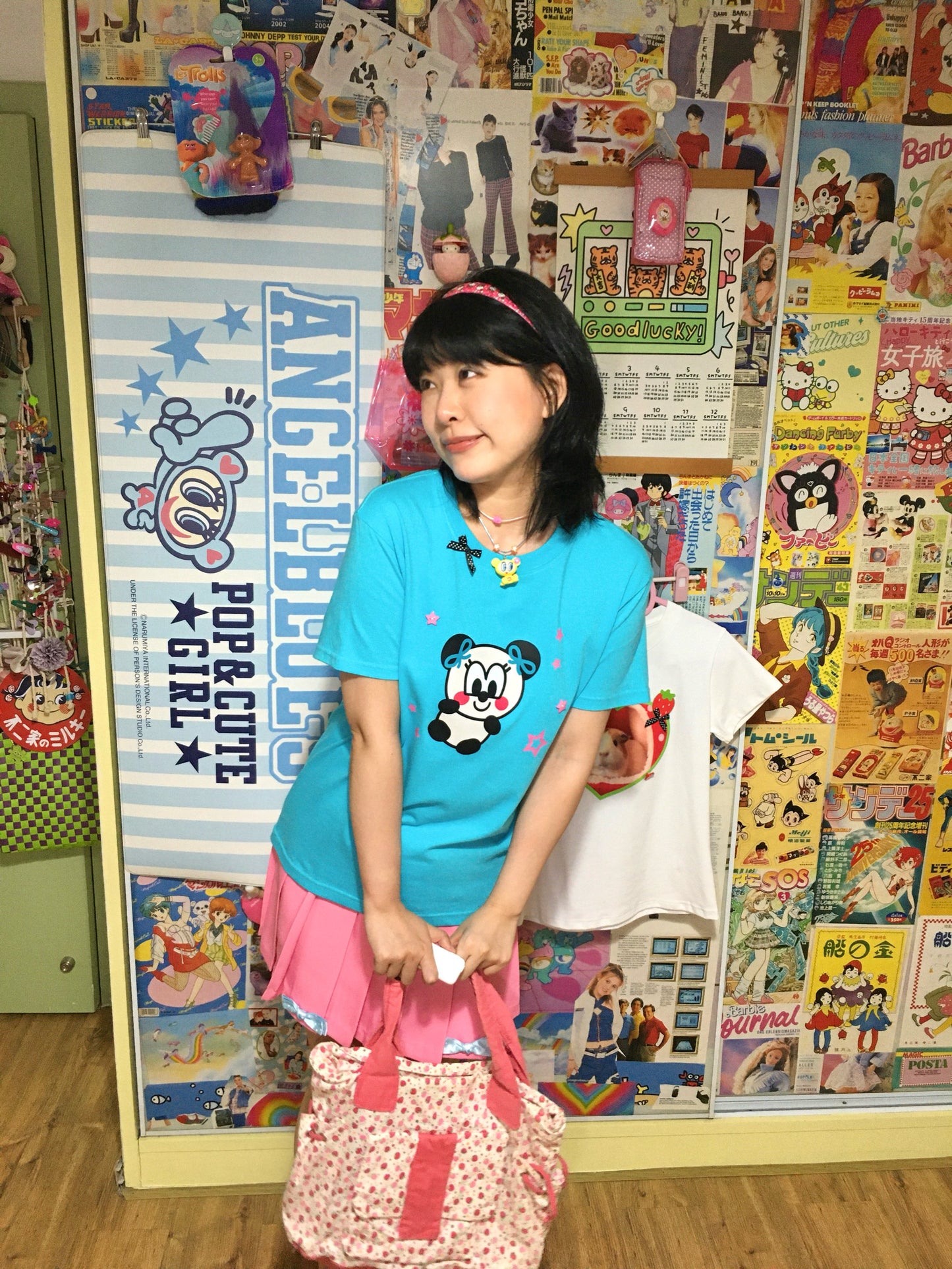 Bodytalk - Panda Graphic T-Shirt | Kawaii 90s Retro Harajuku Style Tee tee bodytalk