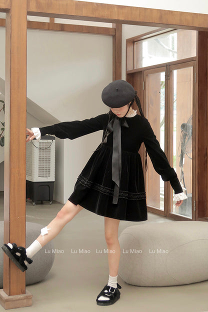 Lu Miao - Velvet Lace Doll Dress dress Lu miao