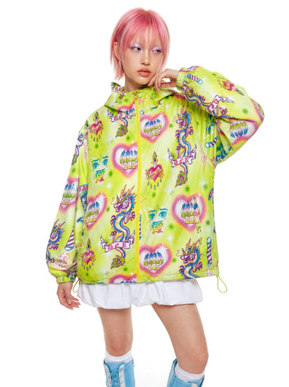 DeadEndKids - Retro Techwear Windbreaker Jacket jacket DeadEndKids